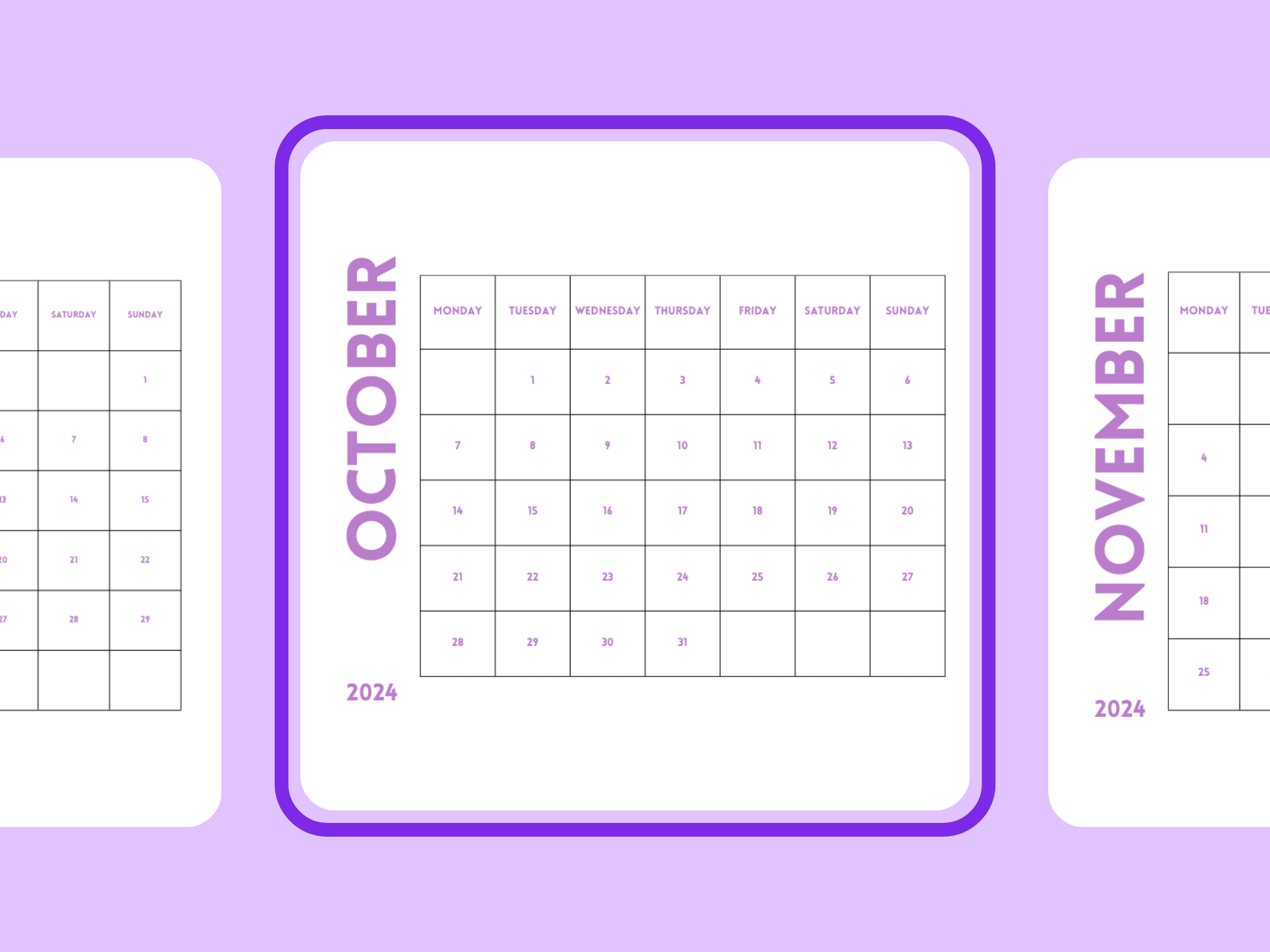 Calendar Maker